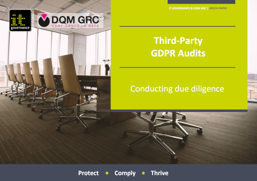 Third-Party GDPR Audits – Conducting due diligence
