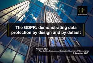 Free GDPR webinar download: demonstrating data protection by design and by default