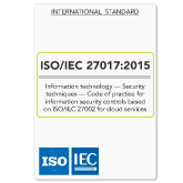 ISO/IEC 27017 2015 Standard