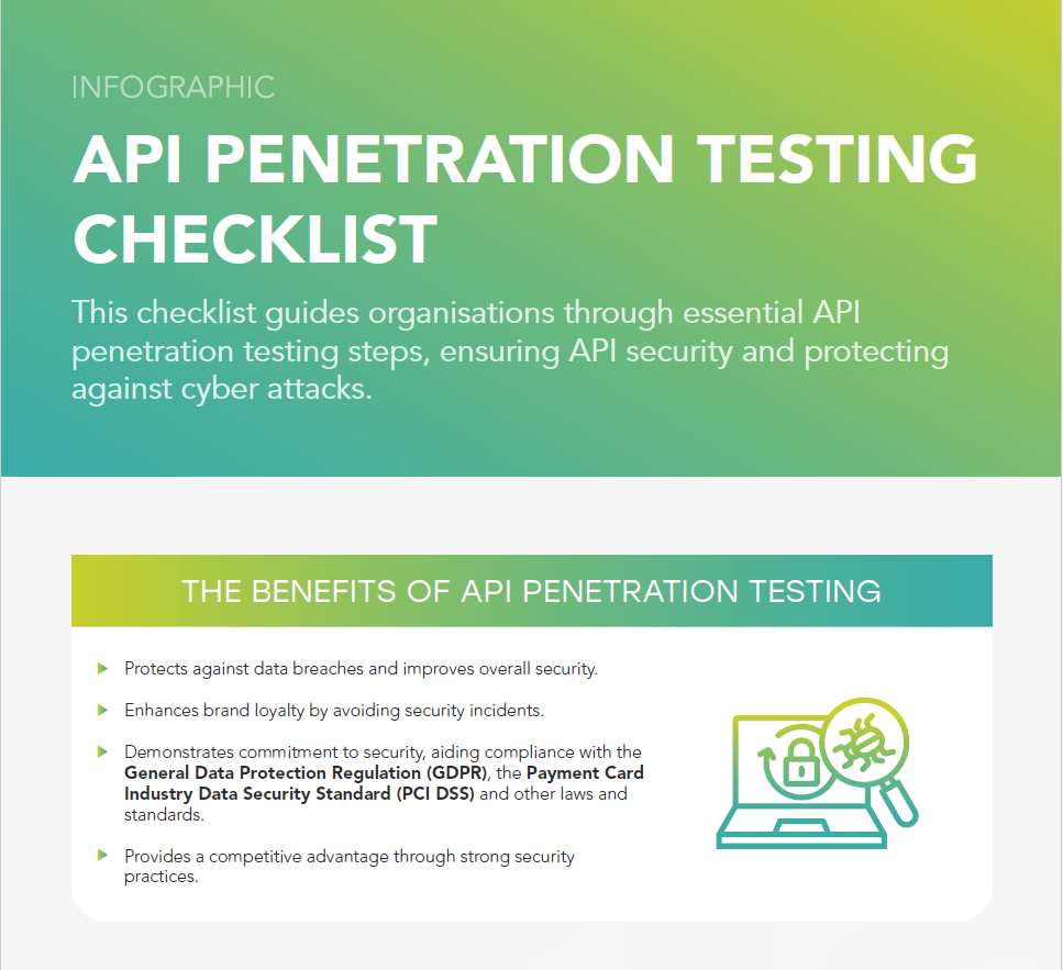 Free infographic: API Penetration Testing Checklist