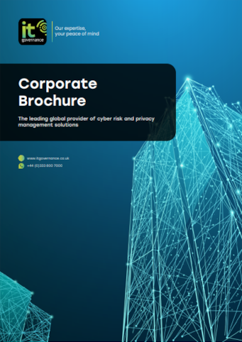 Cover of IT Governance corporate brochure