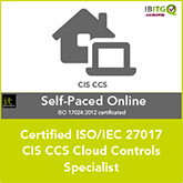 Certified ISO 27017 CIS CCS Self-Paced Online Training Course