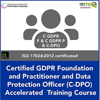 Certified GDPR Foundation and Practitioner and Data Protection Officer (C-DPO) Accelerated Combination Training Course