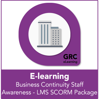 Business Continuity Staff Awareness - LMS SCORM Package