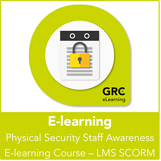 Physical Security Staff Awareness E-learning Course – LMS SCORM Package